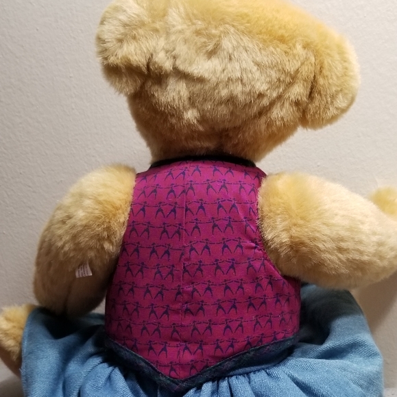 American girl large 16" Teddy Bear 1994 - Picture 3 of 8